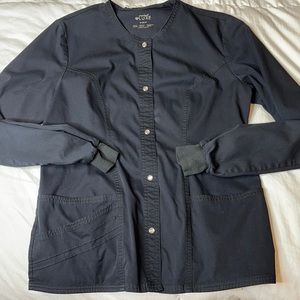Cherokee Luxe Scrub Jacket